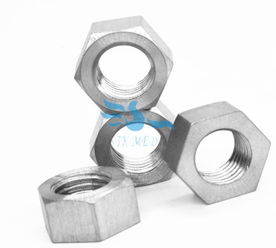 How to precision process titanium nuts?